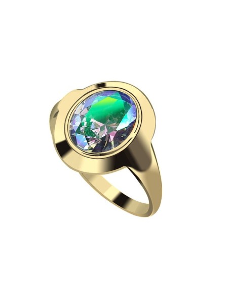 Silver ring with crystal PK 2109 Polcarat Design Silver ring with crystal PK 2109 Polcarat Design