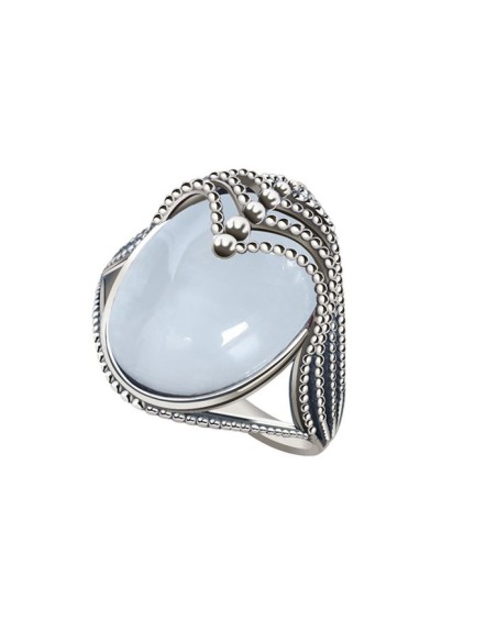Silver ring PK 1703 Cat's eye