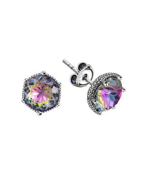 Silver stud earrings K3 2112