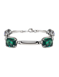 Silver bracelet with crystals L 2110 2