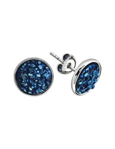 Silver earrings with crystal K3 2103 - Polcarat Design