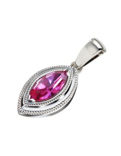 Silver pendant with Swarovski crystal W 1892