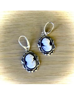 Silver Earrings K 1508 Kamea 2