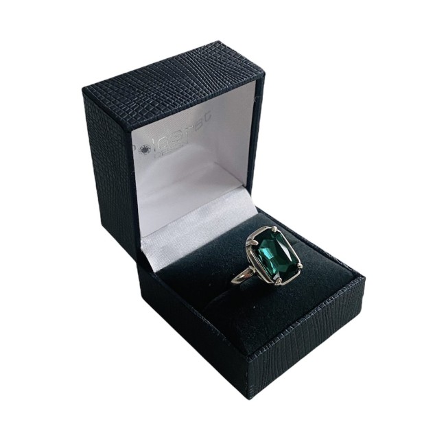 Exclusive leather packaging for the GA25 Polcarat Design ring
