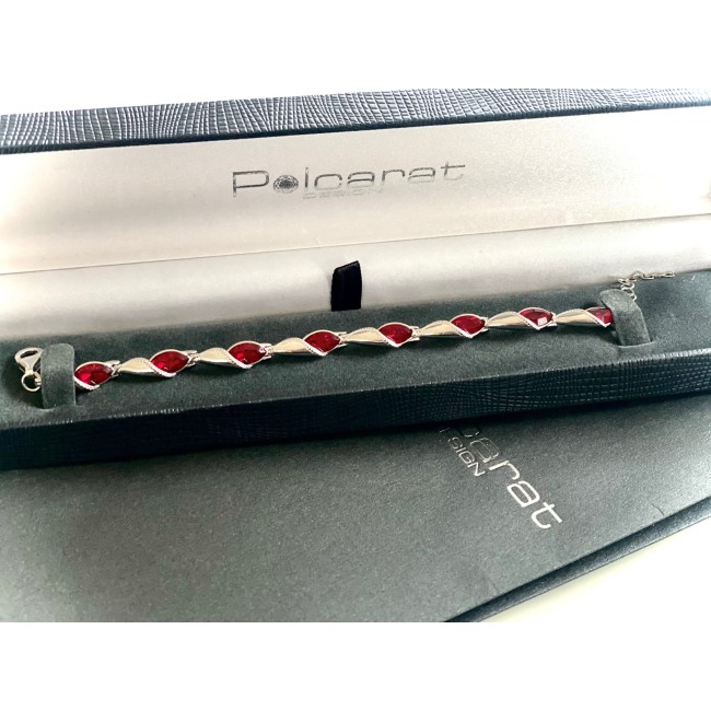 Ekskluzywne opakowanie skórzane pudełko na bransoletkę GA25Z9|Polcaratdesign.pl Biżuteria