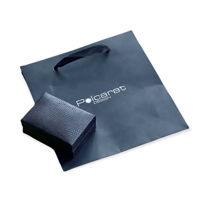 Exclusive leather packaging for earrings GA25Z3