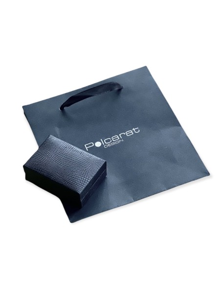 Exclusive leather packaging for earrings GA25Z3