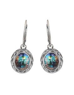 K 2117 Silver Crystal Earrings