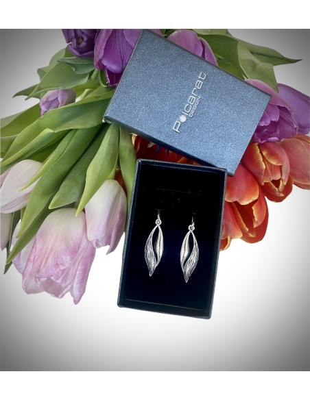 Silver earrings K 1947