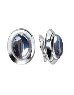 Silver clips with silicon KL 585 Polcarat Design