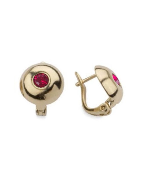 Swarovski Crystal K3 1170 Gold Plated Silver Crystal Earrings