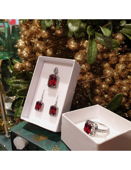 Srebrna oksydowana bransoletka cyrkonie L 1547|Polcaratdesign.pl Biżuteria