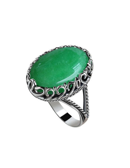 Silver ring with agate PK 2127