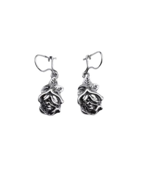 Silver earrings K2 1571