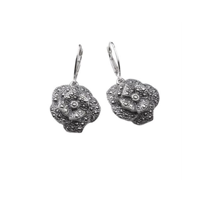 Silver set (earrings, pendant) KPL 993