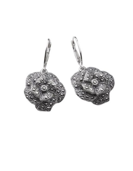 Silver set (earrings, pendant) KPL 993