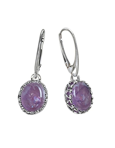 Silver Amethyst Earrings K 2131 Silver Amethyst Earrings K 2131