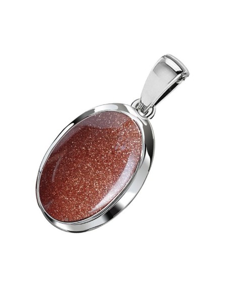 Wisiorek srebrny z piaskiem pustyni W 585 Piasek pustyni|Polcaratdesign.pl Biżuteria