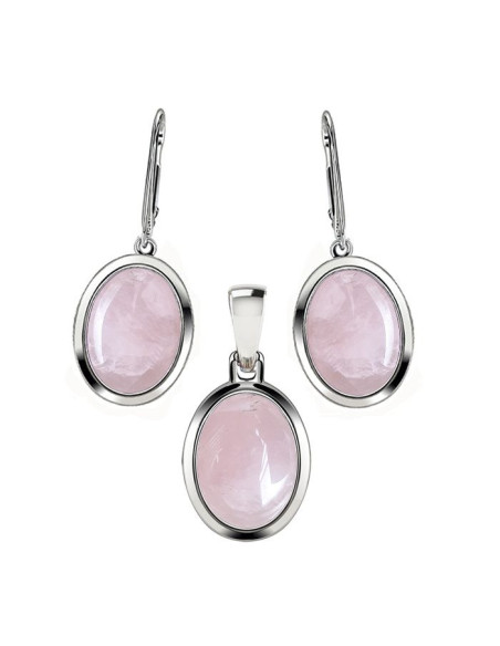 Complete silver with amethysts kpl 585