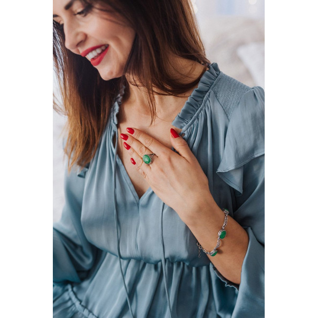 Zawieszka srebrna z agatem W 2127|Polcaratdesign.pl Biżuteria