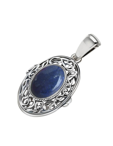 Puzderko z naturalnym kamieniem lapis lazuli