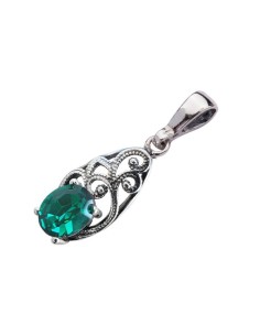 Silver pendant Siam 2