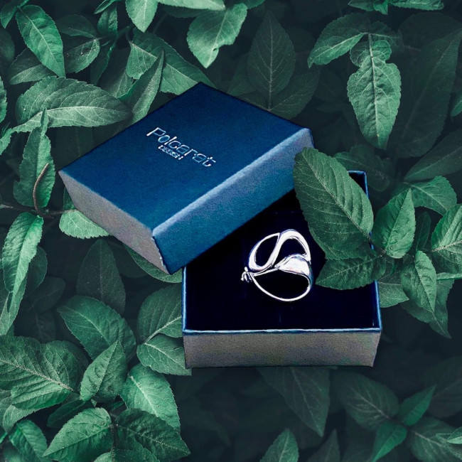 Srebrna broszka B 18|Polcaratdesign.pl Biżuteria