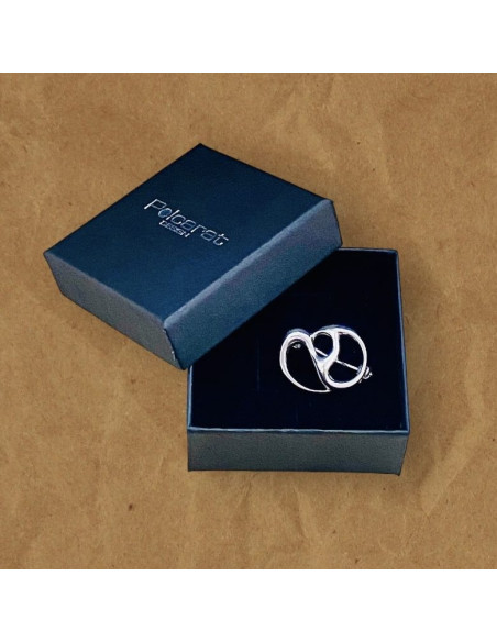 Brooch made of 925 silver without stones B 20