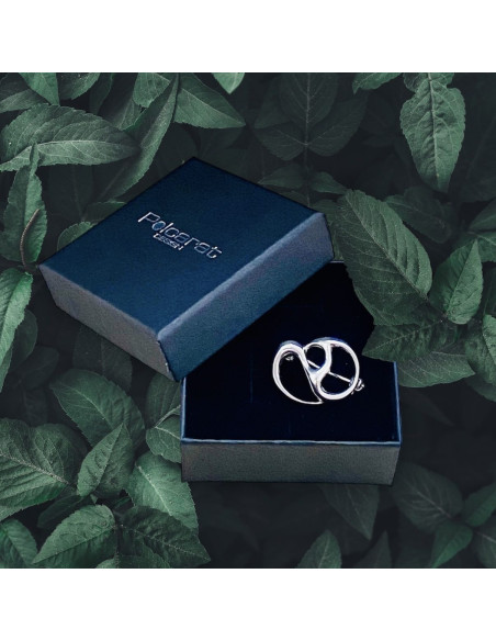 Brosza ze srebra próby 925 bez kamieni B 20|Polcaratdesign.pl Biżuteria