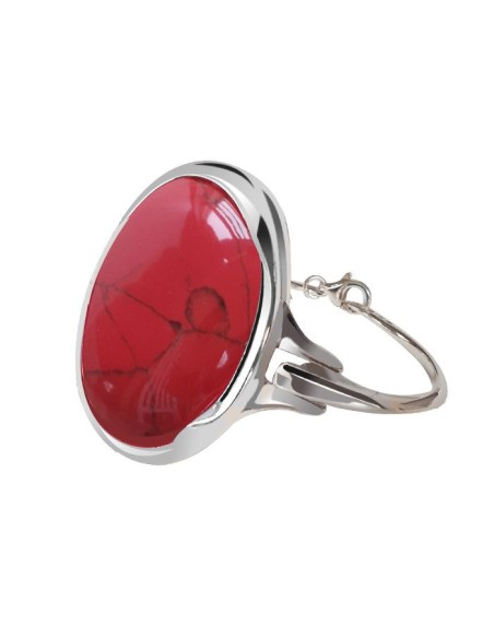 Silver bracelet with coral R 1733 Polcarat Design