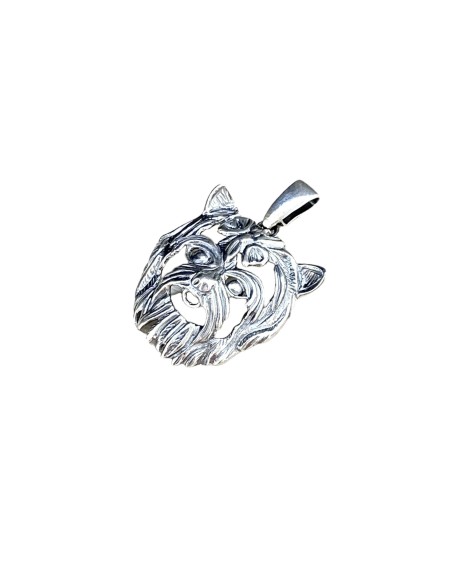 Silver dog pendant W 1125 york dog