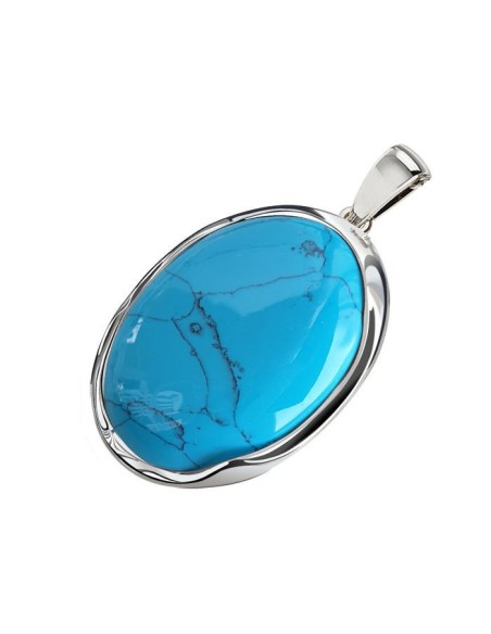 Beautiful elegant silver pendant