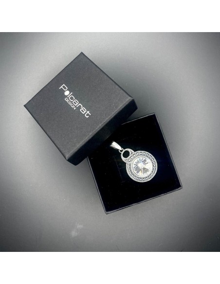 Silver pendant with Swarovski crystal W 1897