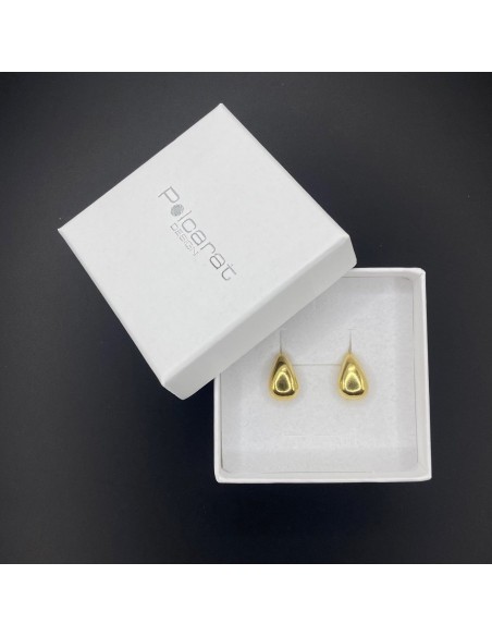 Gold plated earrings in a box k3 256