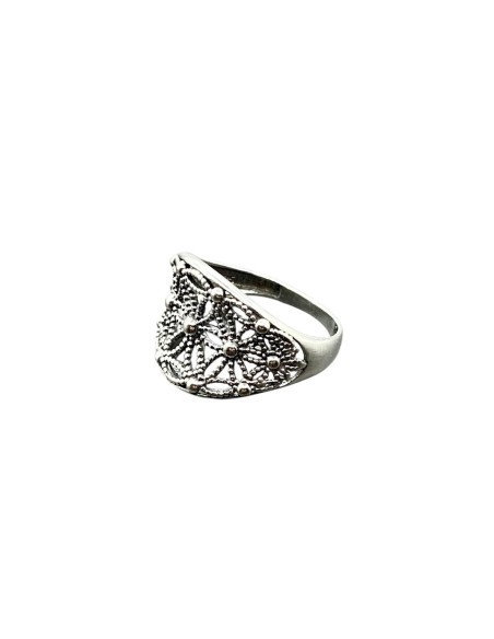 Silver rhodium plated ring PK 1890