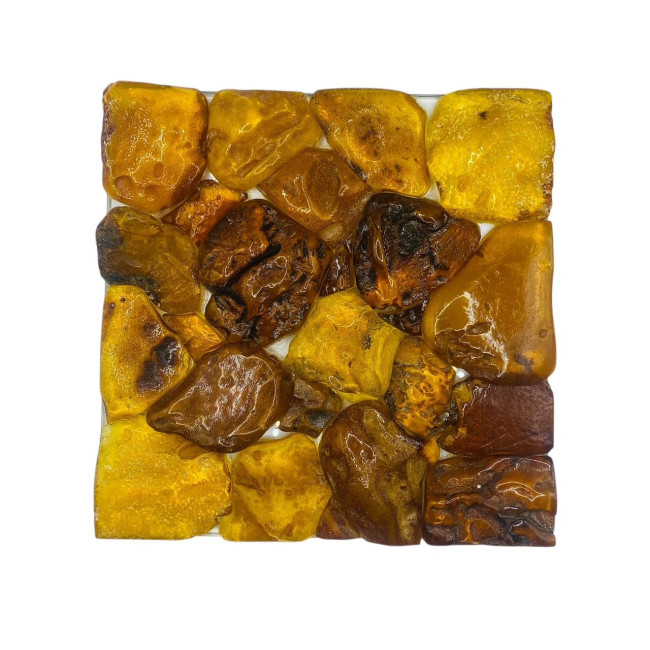 Amber stained glass - a beautiful product for an unconventional, natural gift!