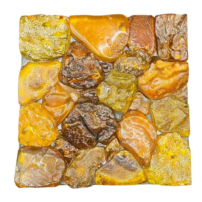 Amber stained glass - a beautiful product for an unconventional, natural gift!