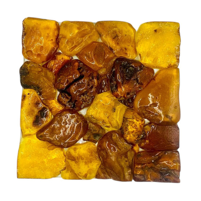 Amber stained glass - a beautiful product for an unconventional, natural gift!
