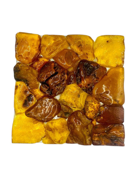 Amber stained glass - a beautiful product for an unconventional, natural gift!