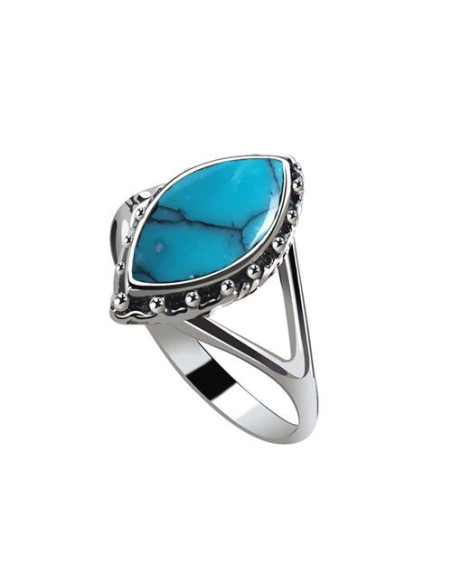 Silver ring decorated with turquoise PK 1559 Turquoise Silver ring decorated with turquoise PK 1559 Turquoise