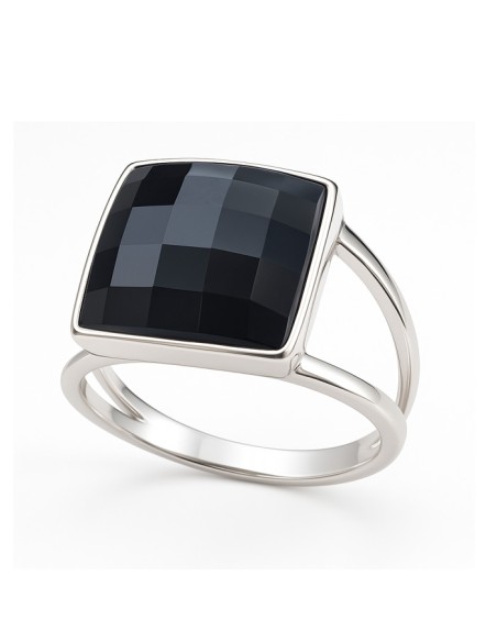 Silver ring with Swarovski crystal PK 1583