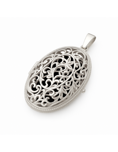 Silver pendant box W 1218