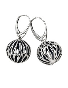 Silver earrings K 1130