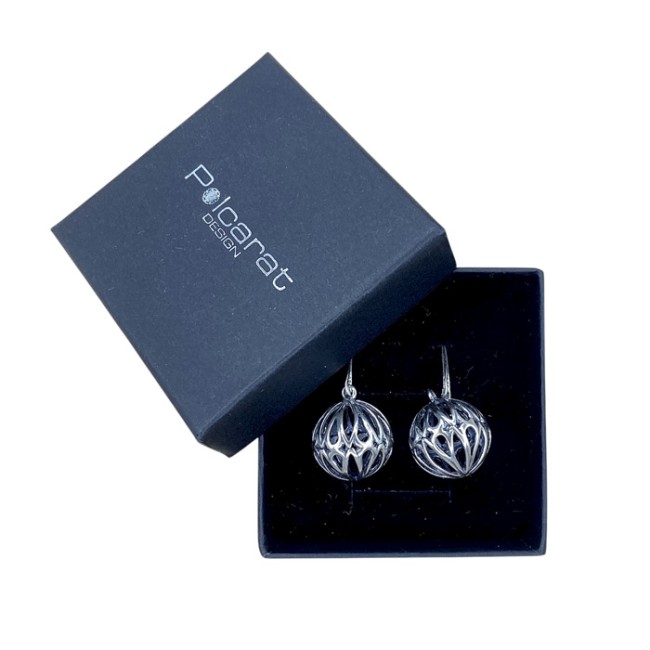 Silver earrings K 1130