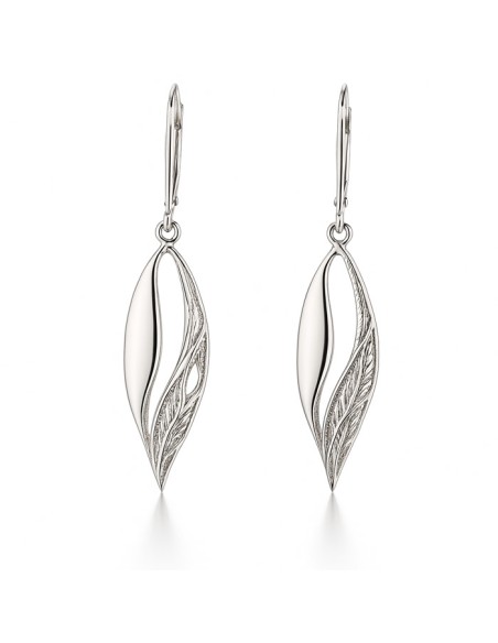 Silver earrings K 1947