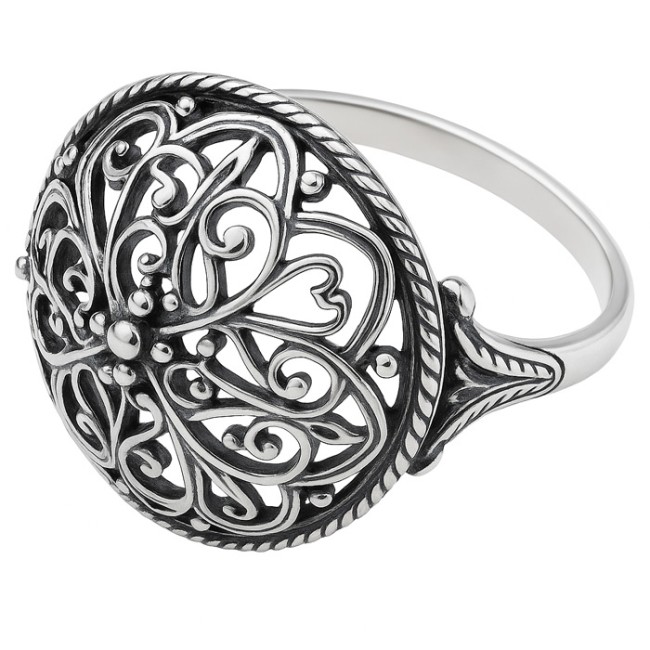 Sterling silver PRL-style ring P 2151 | Polcarat Design
