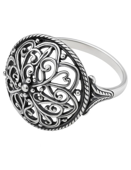 Silver ring in retro style P 2149 Polcarat Silver ring in retro style P 2149 Polcarat