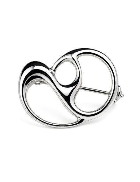 Brooch made of 925 silver without stones B 20