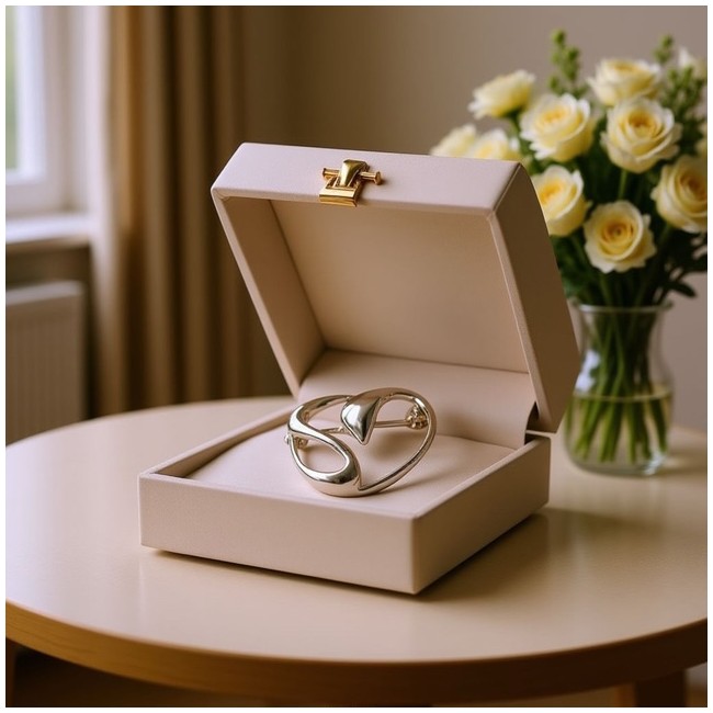 Srebrna broszka B 18|Polcaratdesign.pl Biżuteria