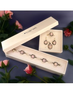 Polcarat Design oxidised silver k3 2092 crystal earrings 2